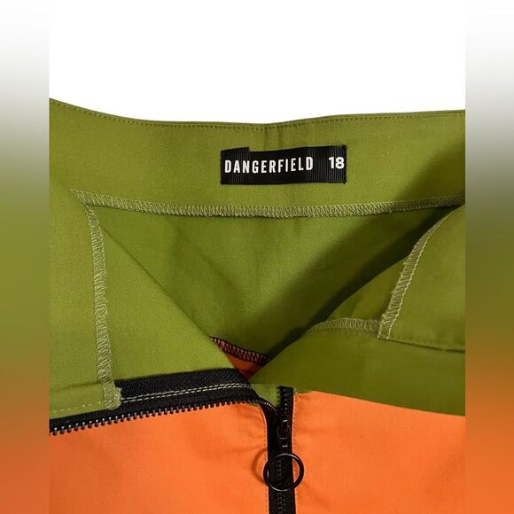 Dangerfield Zip Front Skirt AU18 US14 - Picture 3 of 5